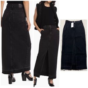 (DC-3) Derek Lam IO Crosby High Rise Maxi Skirt